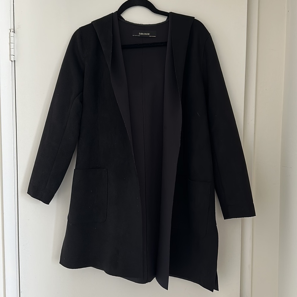 Zara Basic Mid Length Lightweight Coat